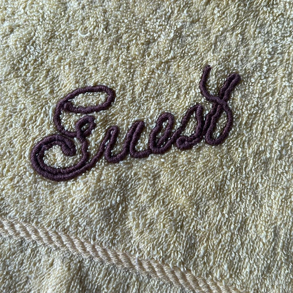 Vintage “Guest” Hand Towel